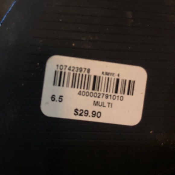 Multi Colored Snake Print Pointy Pumps - Picture 6 of 6